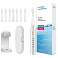 thumbnail image 4 of ZFYXGS Travel Electric Toothbrush for Adults with Case, 8 Brush Heads and 5 Modes, White, 4 of 6