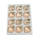 thumbnail image 2 of Herunwer 12 Pcs/Box Heart Shape Hanging Ornaments Christmas Balls Pendants For Home Party Decor, 2 of 6