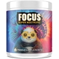 thumbnail image 3 of Underground Bio Labs Panda Supps Focus Super Nootropic Energy, Clarity, Mood, Creativity, Vision, Lions Mane (30 Servings) (Blue Raspberry Lemonade), 3 of 3