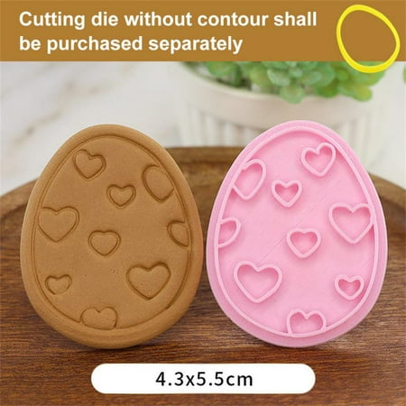 

16pcs/set Easter Cookie Cutter 3D Rabbit Egg Cartoon Bunny Mold Baking Tools Easter Party DIY Decoration Baking Cooking Tools