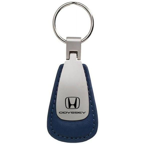 Au-Tomotive Gold KCTL.ODY.BLU Odyssey Blue Leather Teardrop Key Fob