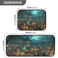 thumbnail image 5 of Wobogo Halloween Party Night Kitchen Carpet Set of 2 Absorbent and Stain Resistant Non-slip Star Rubber Backing, 5 of 7