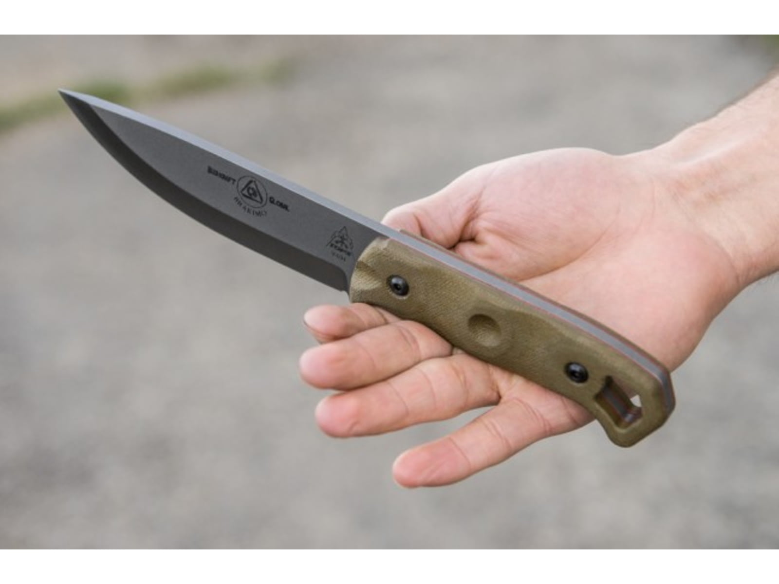 Tops 5.25" High-Carbon Steel Tactical Knife