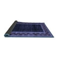 thumbnail image 2 of Ahgly Company Indoor Rectangle Abstract Blue Modern Area Rugs, 5' x 7', 2 of 4