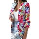 thumbnail image 3 of Puntoco Mujer Primavera y Otoño Solapa Estampado Temperamento Slim Fit Pequeño Blazer Rollbacks Puntoco Puntoco-4568, 3 of 8