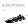 thumbnail image 2 of Dual Motor 25 km/h Impermeable RC Boat Toys 2.4GHz Recargable Racing Ship Model Tmvgtek libre de BPA, 2 of 9
