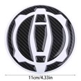 thumbnail image 3 of Gas for Tank Caps Sticker Carbon Fiber Motorcycle Gas for Tank Pad Cover Sticker Decals for Protection Frame for Z900 Z4, 3 of 4