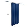 thumbnail image 3 of Cortina de Baño Home Trends Microfibra Azul 180x180 cm, 3 of 4