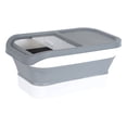 thumbnail image 2 of sunsanly Collapsible Pet Food Storage Bucket with Sliding Cover Dustproof Moisture-proof Large Capacity Kitchen Rice Cereal Container Pet Snacks Storage Box, 2 of 7