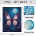 thumbnail image 3 of Diamond Art Kit for Adults, Classic Butterfly Mauve Print No.770 Diamond Painting for Adults Beginners, 5D DIY Diamond Art Painting Kits, Colorful Diamond Painting Craft for Home Decor 12x16, 3 of 7