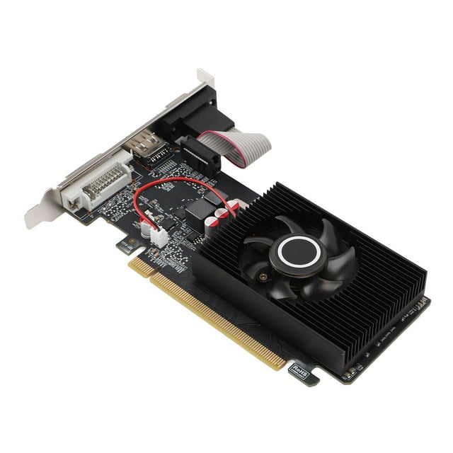 Tarjeta de Video de JUEGO, Tarjeta de Escrito PCI PCI ESTABLE 2.0 X 16 TARJETA DE GRÁFICOS DE ESCRITORIO DE ESCRITORIO ENFRIAMIENTO RÁPIDO PARA COMPUTADORAS DE ESCRITORTORIO