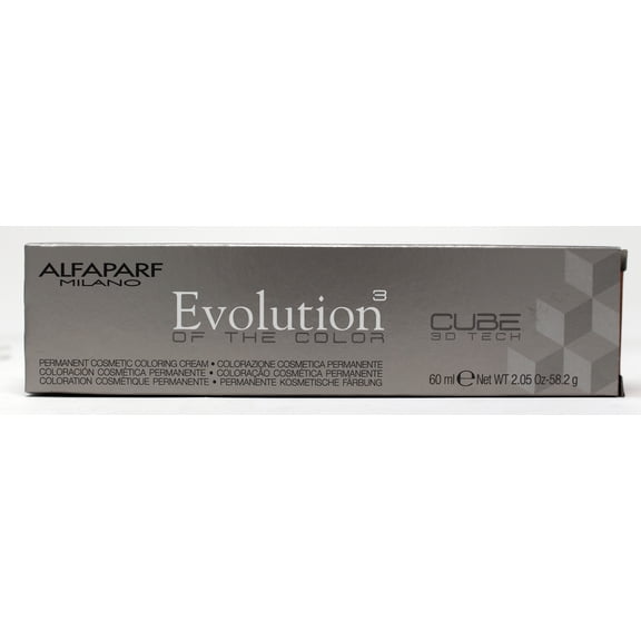 Alfaparf Milano Evolution of the Hair Color Dye Haircolor Cube (4.52 - Medium Mahogany Violet Brown)