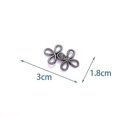thumbnail image 2 of Botones de metal reutilizables, broches de presión de perlas, alfileres para pantalones, botones retráctiles, hebillas para coser para jeans, ajuste perfecto, reduce la cintura, 2 of 5