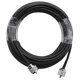 thumbnail image 1 of 15M UHF Coaxial Cable RG58 Coax Cable PL259 Cable 50 Ohms CB Radio Antenna Cable UHF Male to UHF Ma, 1 of 5