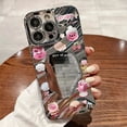 thumbnail image 2 of Funda De Teléfono Con Espejo De Mariposa For iPhone New, 2 of 6