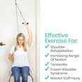 thumbnail image 3 of Vive Shoulder Pulley - Over Door Rehab Exerciser for Rotator Cuff Rehab - Arm Rehabilitation Exercise System for Frozen Shoulder Physical Therapy, 3 of 10