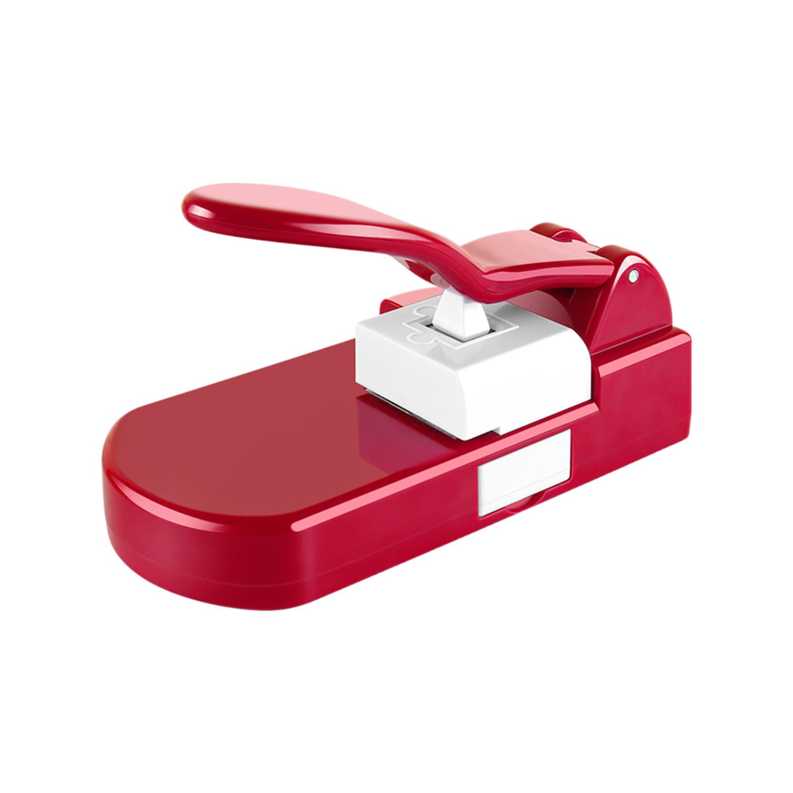 S SERENABLE DIY Puzzle Tool Paper Cutting Machine Puzzle Maker Machine for Kid Classroom Red