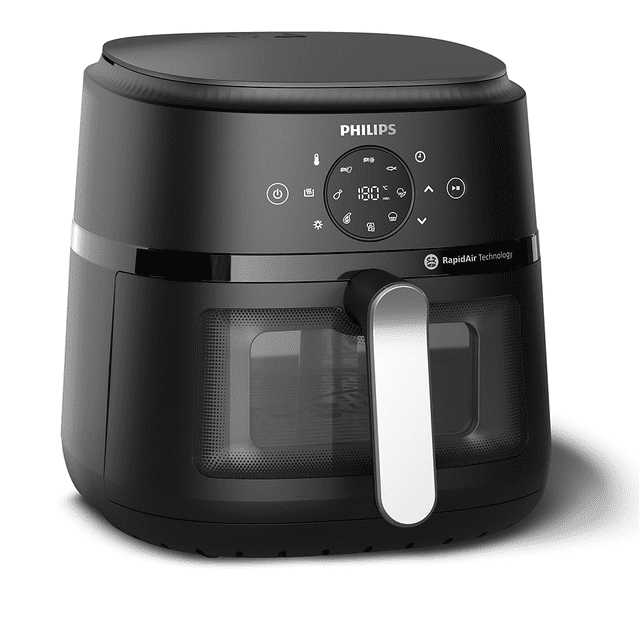 Philips Freidora de Aire, 6.2 Litros, serie 2000, 13 métodos de cocción modelo NA231/00