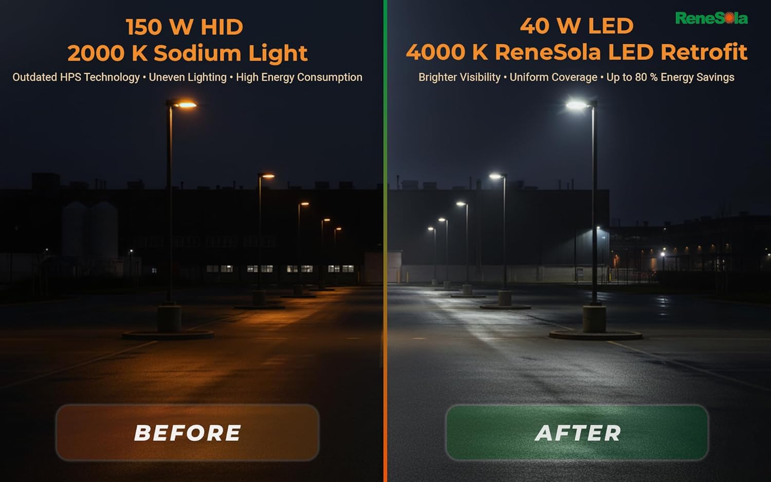 LED Corn Light E26 Mogul Base 60W 6000K 120-277V 360 Beam Angle Outdoor Retrofit Bulb Replaces HID Metal Halide Lamp for Street Parking Lot and Post Top Lighting