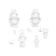 thumbnail image 3 of kusrkot 9Pcs Miniature Fountain & Swan Accessories for Architectural Model Park Diorama, 3 of 9