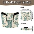 thumbnail image 2 of Haosy Green Cowboy Boots Cactus Flower Golf Mallet Putter Cover Strong Magnetic Leather Golf Club Headcover Closure, 2 of 7