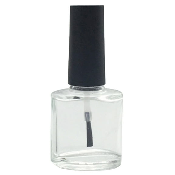 UDIYO 10ml Portable Nail Polish Varnish Empty Bottle Make-up Container with Brush