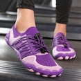 thumbnail image 2 of Purple Women'S Outdoor Barefoot Water Shoes Quick Dry Breathable For Fitness Diving Hiking Purple Size 9, 2 of 9