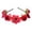 Red, variant on MEICHEN Fascinator Hats for Girls Summer Beautiful Wreath Headband Small Rose Headband Girl Adult Headwear Summer Fahion Must Have
