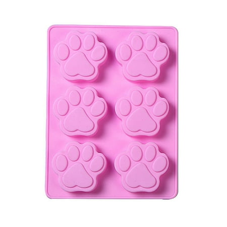 

Pet Paws for Cat Paws Paw Silicone Candy Chocolate Cake Mold