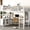 Off White, variant on Black Heavy Duty Loft Bed - Made of Sturdy Metal for Long Use