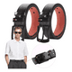 thumbnail image 1 of 2pzs Cintos Hombre Cinturones De Piel Accesorios Para Hombre Xtellar Negro, 1 of 4