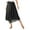 Black, variant on Women Long Chiffon Ballet Skirts Ladies Flowy Lyrical Dance Wrap Skirts Black One Size