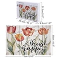 thumbnail image 2 of Flower Tulip - Choose Happy 1000 Piece Jigsaw Puzzle for Adults,1000 pc Large Piece Jigsaw,Fun Challenging Brain Exercise Family Game Creative Gift for Friends Parents Grandparents, 2 of 7