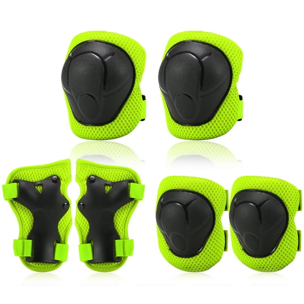 Abody Kids Knee Pads Set 6 in 1 Protective Gear Kit Knee Elbow Pads