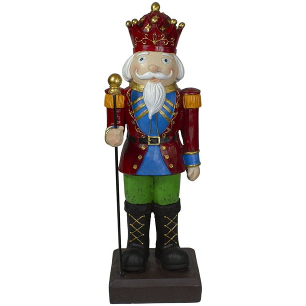 Northlight Multi Color Resin Decorative Nutcracker 22 Walmart Com Walmart Com