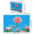 thumbnail image 2 of Joyful 1000-Piece Jigsaw Puzzle, Bright Floral Art, Thick Sturdy Pieces, Perfect for Relaxation and Stress Relief!, 2 of 8