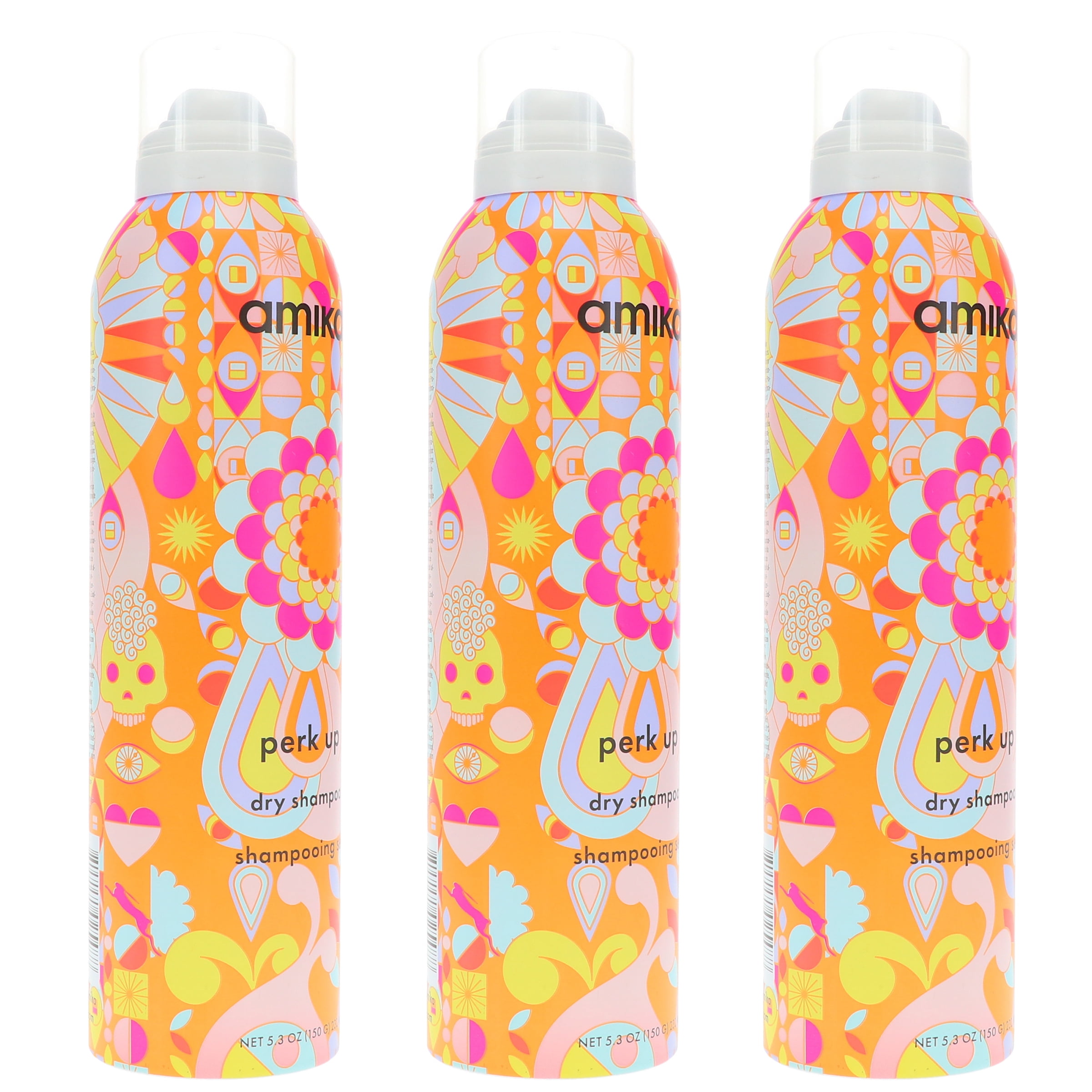 Amika Perk Up Dry Shampoo 5.3 oz 3 Pack