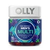 OLLY Men's Multivitamin Gummy, Vitamin Blend, Blackberry, 90 Ct (Pack of 3| Total of 270 ct)