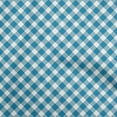 thumbnail image 1 of oneOone Polyester Spandex Blue Fabric Gingham Check Sewing Craft Projects Fabric Prints By Yard 56 Inch Wide, 1 of 4