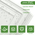 thumbnail image 6 of LooYee 24 pcs 2ft x 2ft Drop Ceiling Tiles, PVC Glue Up Ceiling Panel White, Waterproof, Washable and Fire-Rated - Reusable - High-Grade PVC to Prevent Breakage 96 Sq. Ft, 6 of 8