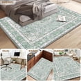 thumbnail image 6 of TECHVIDA 5x7 Area Rugs for Living Room Rugs, Modern Abstract Machine Washable Vintage Rugs,Non Slip Carpet,Modern Carpet for Bedroom Dining Room Farmhouse Home, 6 of 10
