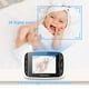 Baby Moniteur avec Caméra Panoramique et Écran 3,2 LCD, Vision Nocturne Infrarouge – image 2 sur 9