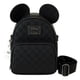 thumbnail image 1 of Bolso Loungefly Mickey Mouse con textura a cuadros convertible, 1 of 3