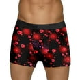 thumbnail image 3 of Xmyrz Valentine's Day High Waisted Underwear For Men Boxers Trendy Funny Printed Skin-friendly Fresh Loose Fit Underpants, 3 of 5