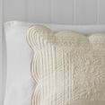 thumbnail image 3 of Gracie Mills Salvatore 3-Piece Reversible Quilt Set Cotton Microfiber Scalloped Edge, 3 of 4