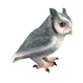 thumbnail image 4 of Realistic Owl Sculpture, Collection Playset, Small Owlfigures Toy for Home Decor Gray, 4 of 9