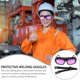 thumbnail image 3 of OULII 1Ud Gafas Protectoras Para Soldadura Con Oscurecimiento Y Material LCD Negro, 3 of 6
