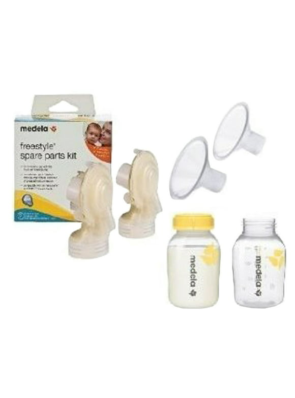 Medela Freestyle Spare Parts Kit with 2-- 27mm Breastshields and 2 - 150 mL B