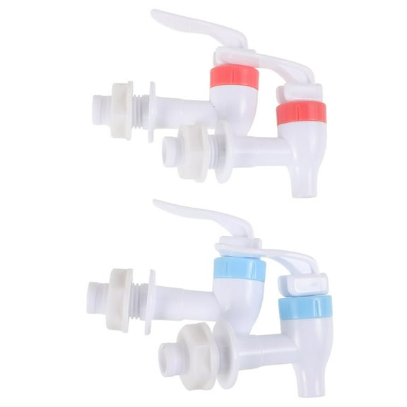 4 Pcs Water Dispenser Faucet Waterbottle Plastic Faucet Spigot Carafe Spigot Water Dispenser Tap Water Dispenser Spigot