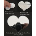thumbnail image 4 of 5PCS Flower Mirror Flower Pattern Wall Sticker 3D Home Decoration Wall Art DIY Wall Stickers(Black), 4 of 5